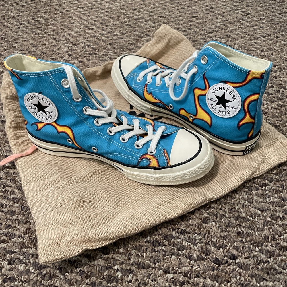golf wang flame chucks